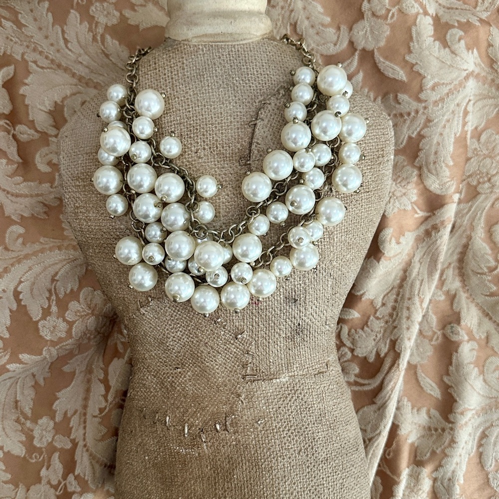 Park Lane Chanel Elegant Pearl Statement Necklace